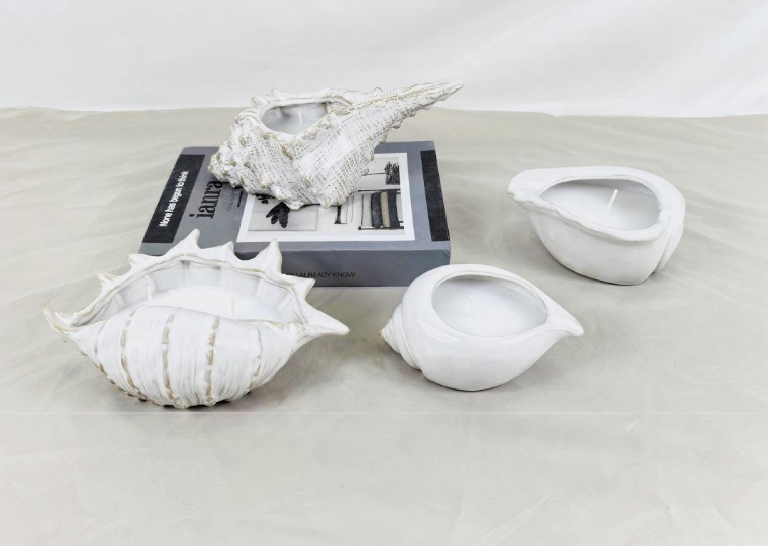 Candelae venire in multis formas. Have vos umquam unam informibus sicut seashell?