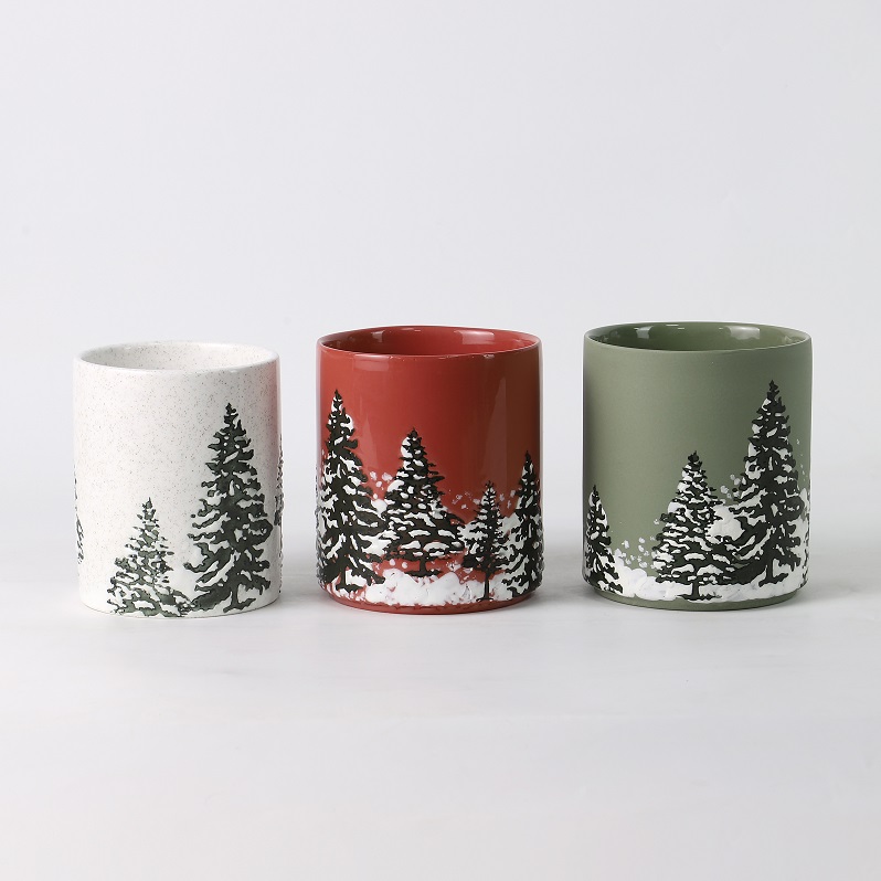 Manu-Picta Candle Holder Nativitatis Pineae – Quis resistere potest huic admirationi quod hiemem romance ad carpum tuum afferat?