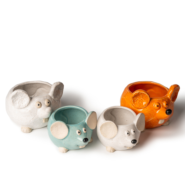 Ceramic Candle murem informibus Habitum: Afferentes cuteness et caloris ad vitam