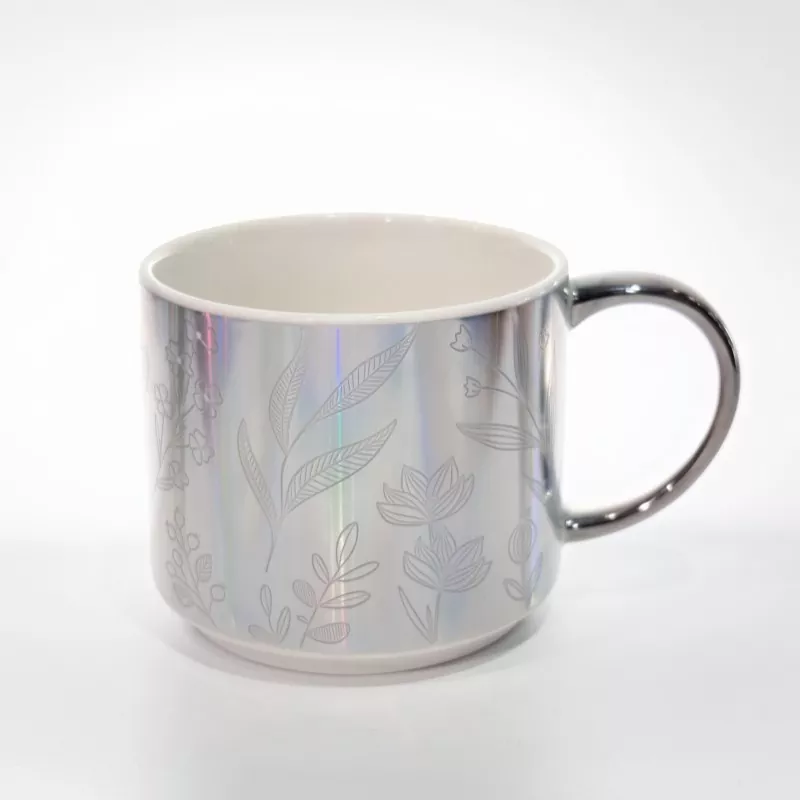 Electroplating Decal Ceramic Mug Electroplating Decal Ceramic Mug