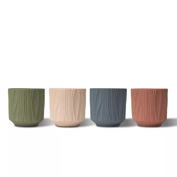 Quattuor-Color Matte Vertical Exemplum Ceramic Candle Habitum Quattuor-Color Matte Vertical Exemplum Ceramic Candle Habitum