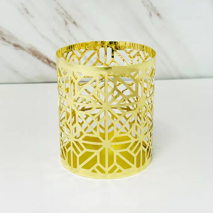 Geometria Metal Candle Holder