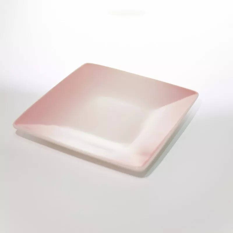 Minimalist Square Ombre Ceramic Mini Plate