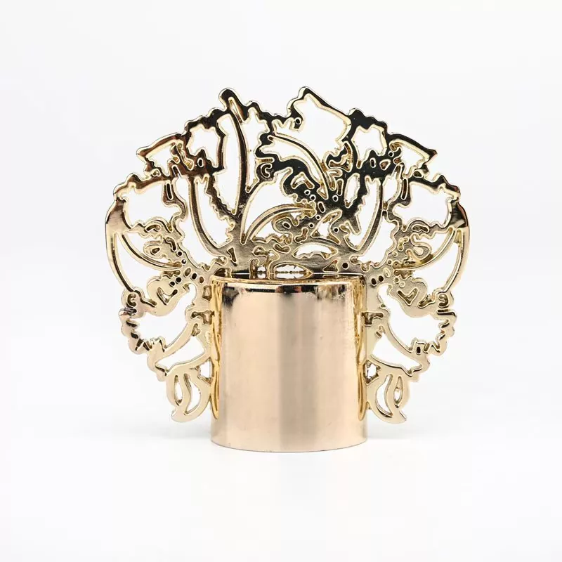 Cadmiae Alloy Lace Edge Lid Perfume Bottle